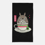 Totoro Coffee-none beach towel-Douglasstencil