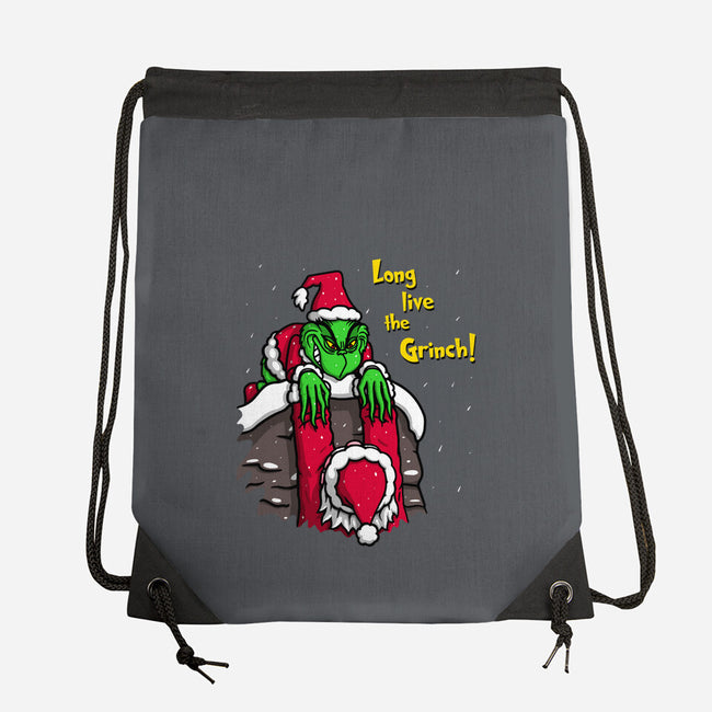 Long Live-none drawstring bag-Raffiti