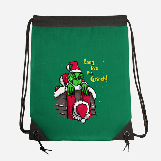 Long Live-none drawstring bag-Raffiti
