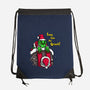 Long Live-none drawstring bag-Raffiti