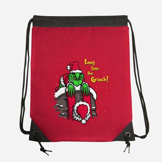 Long Live-none drawstring bag-Raffiti
