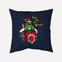 Long Live-none removable cover w insert throw pillow-Raffiti