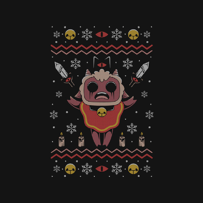 Lamb Christmas-none drawstring bag-Alundrart