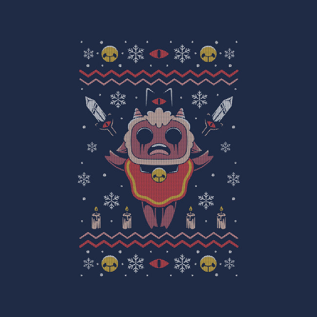 Lamb Christmas-unisex pullover sweatshirt-Alundrart