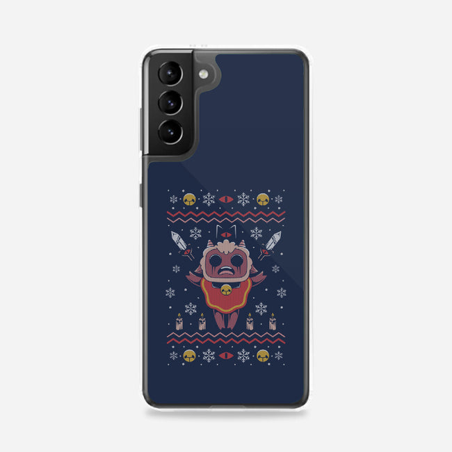 Lamb Christmas-samsung snap phone case-Alundrart