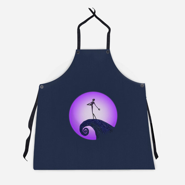 King Of The Moon-unisex kitchen apron-MarianoSan
