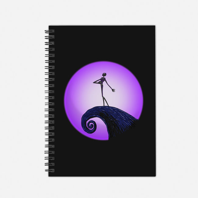 King Of The Moon-none dot grid notebook-MarianoSan