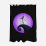 King Of The Moon-none polyester shower curtain-MarianoSan