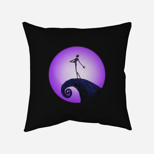 King Of The Moon-none removable cover throw pillow-MarianoSan