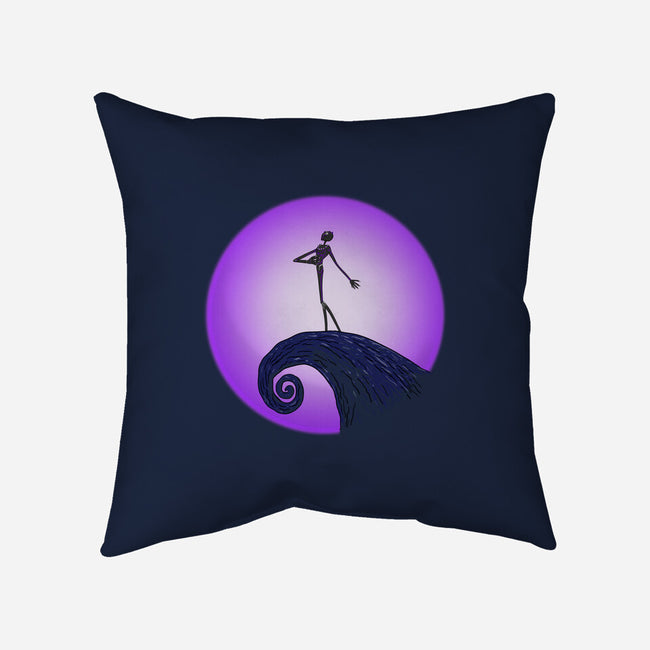 King Of The Moon-none removable cover throw pillow-MarianoSan