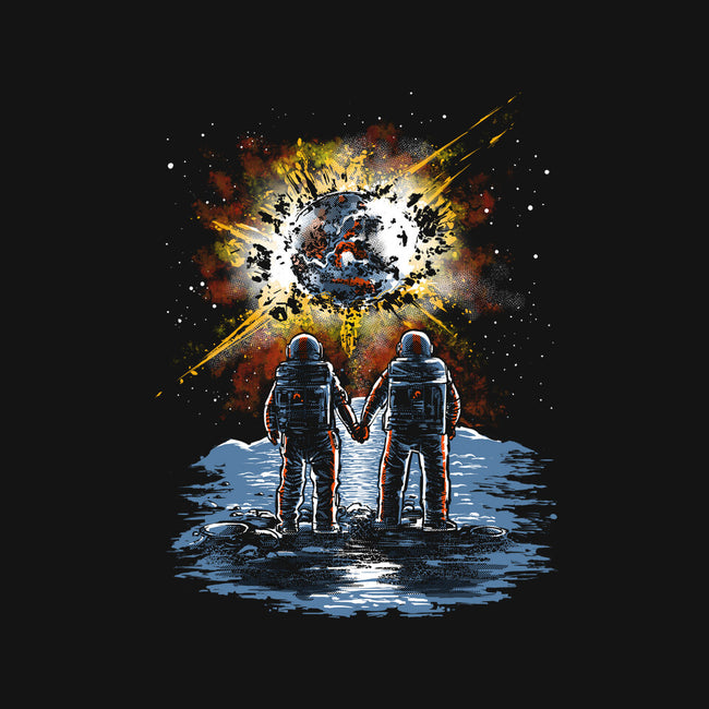In The End Of The World-womens v-neck tee-zascanauta