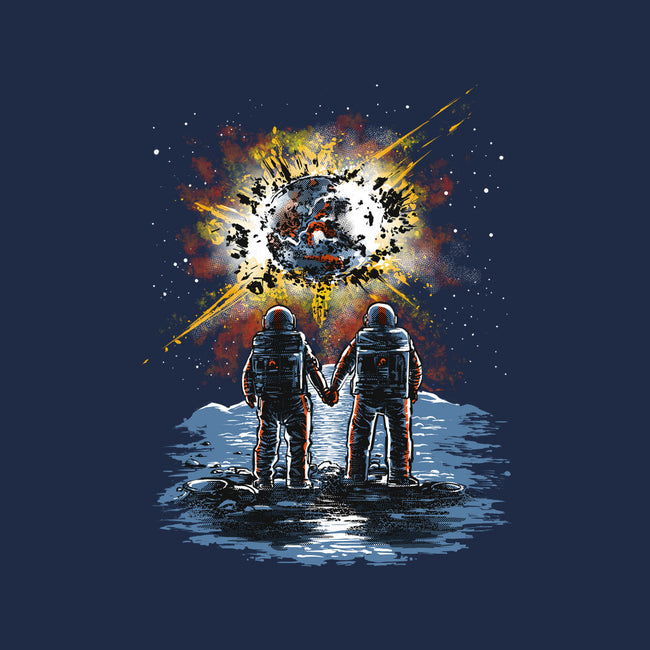 In The End Of The World-womens fitted tee-zascanauta