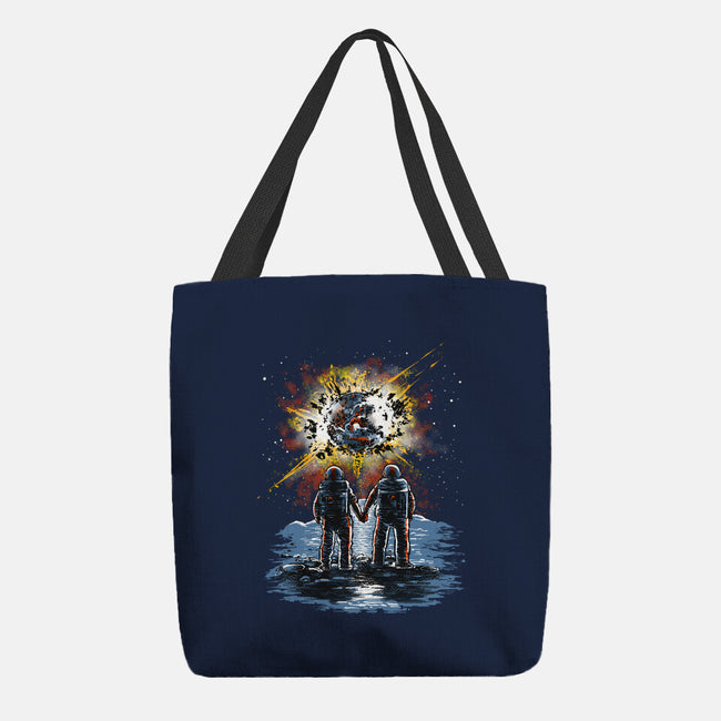 In The End Of The World-none basic tote bag-zascanauta