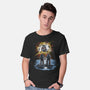 In The End Of The World-mens basic tee-zascanauta