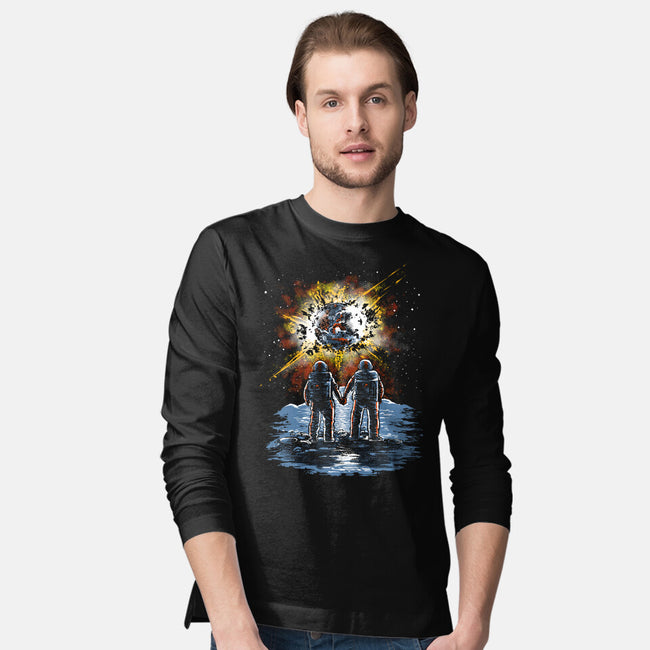 In The End Of The World-mens long sleeved tee-zascanauta