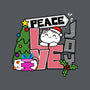 Peace Love Joy-womens fitted tee-bloomgrace28