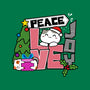 Peace Love Joy-none stretched canvas-bloomgrace28