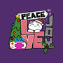 Peace Love Joy-womens fitted tee-bloomgrace28