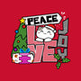 Peace Love Joy-womens fitted tee-bloomgrace28
