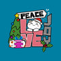 Peace Love Joy-none dot grid notebook-bloomgrace28
