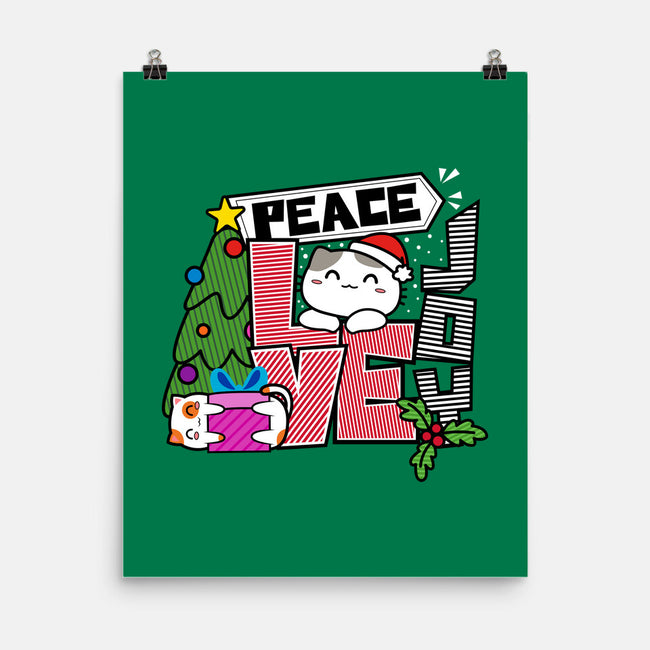 Peace Love Joy-none matte poster-bloomgrace28