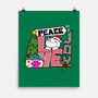 Peace Love Joy-none matte poster-bloomgrace28