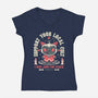 Support Your Local Cult-womens v-neck tee-Nemons