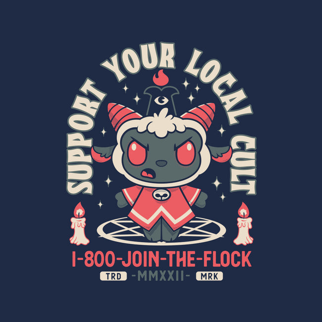 Support Your Local Cult-womens v-neck tee-Nemons