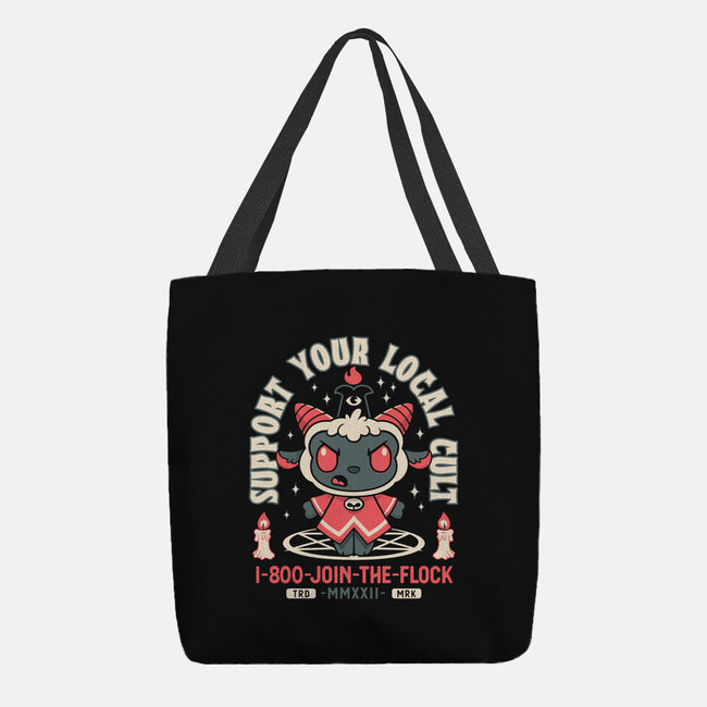 Support Your Local Cult-none basic tote bag-Nemons