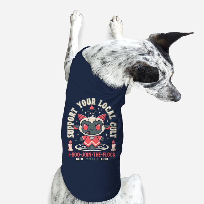 Support Your Local Cult-dog basic pet tank-Nemons
