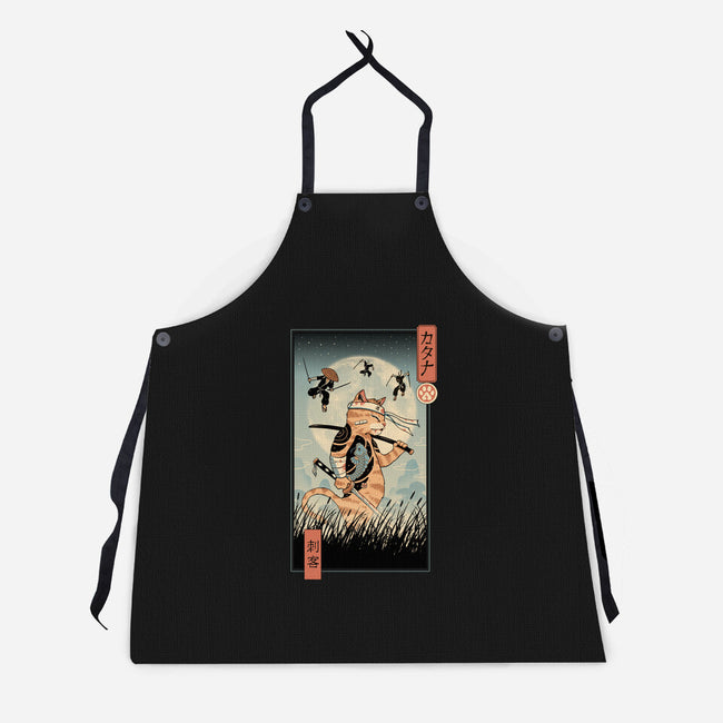 Catana The Last Fight-unisex kitchen apron-vp021