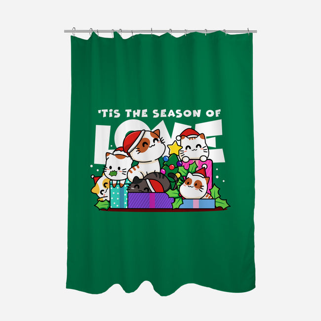 Season Of Love-none polyester shower curtain-bloomgrace28