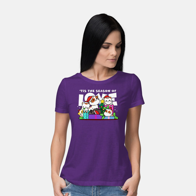 Season Of Love-womens basic tee-bloomgrace28