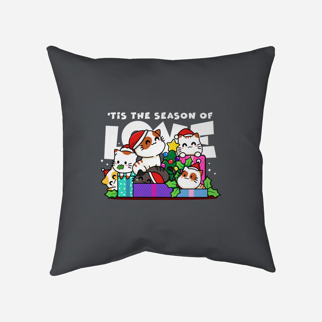 Season Of Love-none removable cover w insert throw pillow-bloomgrace28