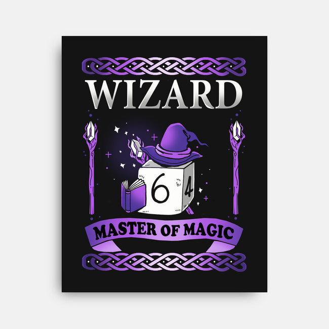 Master Of Magic-none stretched canvas-Vallina84