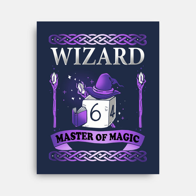 Master Of Magic-none stretched canvas-Vallina84