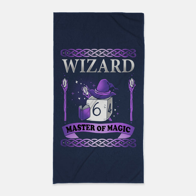 Master Of Magic-none beach towel-Vallina84