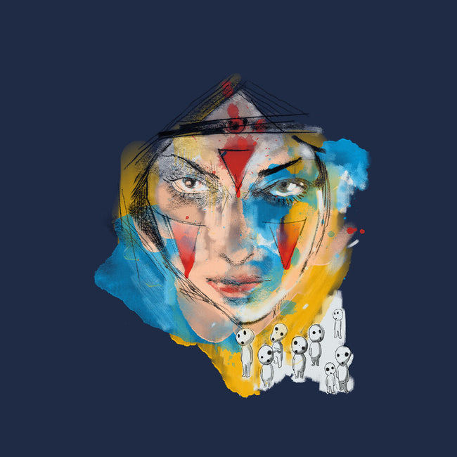 Inked Mononoke Princess-youth pullover sweatshirt-kharmazero