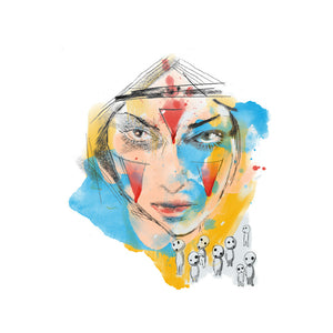 Inked Mononoke Princess
