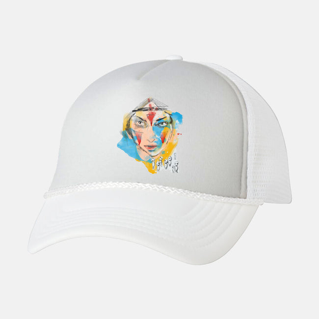 Inked Mononoke Princess-unisex trucker hat-kharmazero