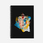 Inked Mononoke Princess-none dot grid notebook-kharmazero