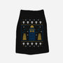 Christmas Space-dog basic pet tank-Logozaste