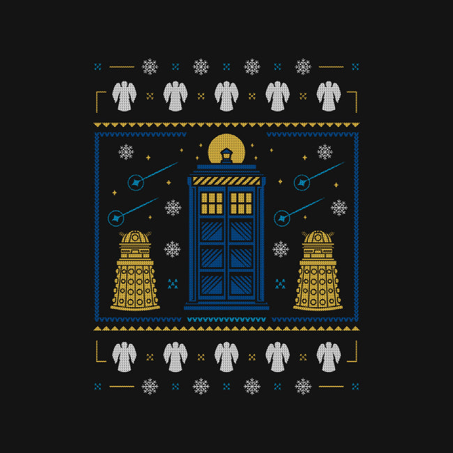 Christmas Space-unisex crew neck sweatshirt-Logozaste