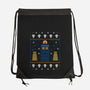 Christmas Space-none drawstring bag-Logozaste