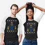 Christmas Space-unisex baseball tee-Logozaste