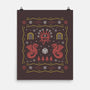 Beholder Christmas Sweater-none matte poster-Logozaste