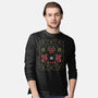 Beholder Christmas Sweater-mens long sleeved tee-Logozaste