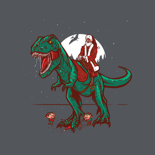 T-Rex Christmas-none adjustable tote bag-AndreusD