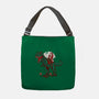 T-Rex Christmas-none adjustable tote bag-AndreusD