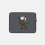 T-Rex Christmas-none zippered laptop sleeve-AndreusD